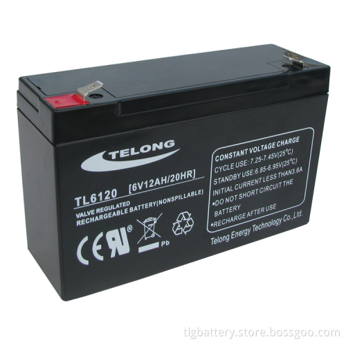 Sealed Lead Acid Battery 6V12ah